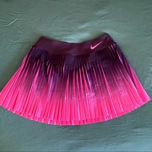 Nike ombre pleated skirt